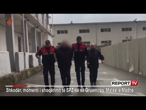 Report TV - U denoncua për videon intime, momentet e shoqërimit të policit në Shkodër