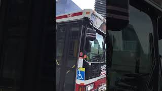 #shorts TTC 8035 on route 75 Sherbourne to South Drive