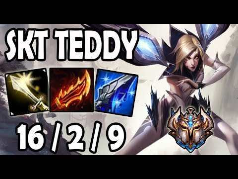SKT Teddy KAISA vs MISS FORTUNE [ ADC ] Lol Challenger Korea