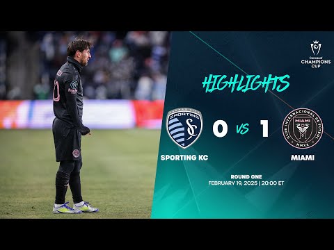 Messi winner in FREEZING temperatures!🥶 | Sporting KC 0-1 Inter Miami Highlights 2025 Champions Cup