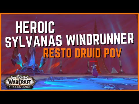 Heroic Sylvanas Windrunner | Resto Druid PoV | Sanctum of Domination