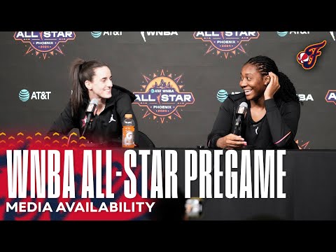 Caitlin Clark & Aliyah Boston WNBA All-Star Pregame Media Availability | July 20, 2024