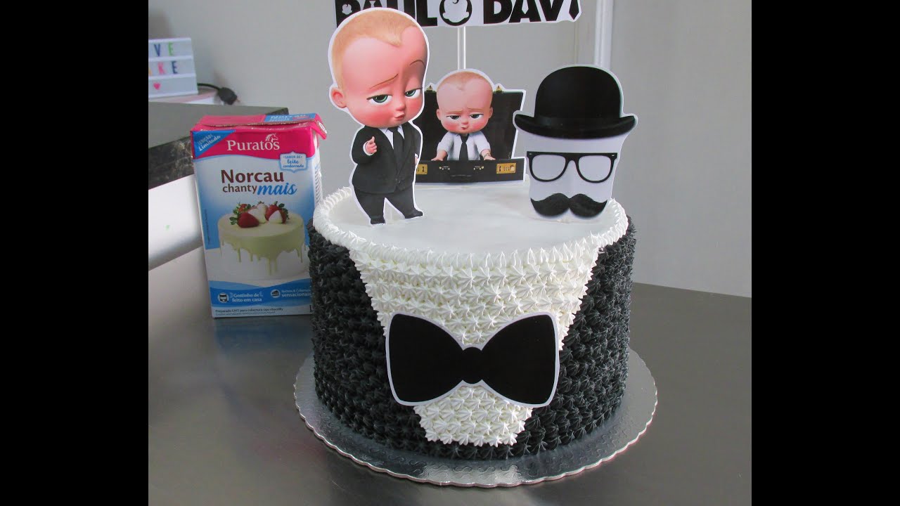 LINDO BOLO O PODEROSO CHEFINHO! ADRIENE AMORIM.