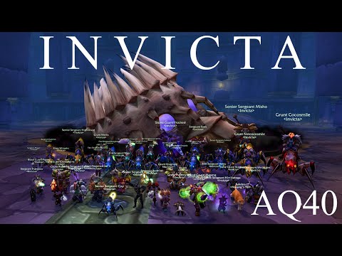 INVICTA | AQ40 - FIRST FULL CLEAR 9/9 - WARLOCK POV