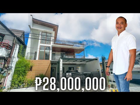 House Tour 251 | Contemporary Home for sale in Vista Real Subd. Quezon City