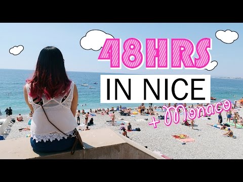 TRAVEL VLOG #1: Nice, France Part 1/2 - Summer in Nice & Monaco