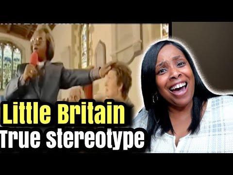 American Reacts to Little Britain's HILARIOUS Ghetto Pastor Jesse King Sketch!