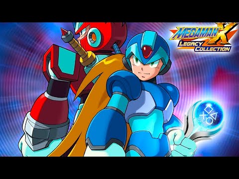 OBTUVE EL PLATINO DE MEGA MAN X LEGACY COLLECTION 1 Y ME CONVERTÍ EN UN CAZADOR DE CLASE SA