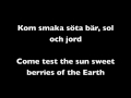 Pocahontas Colors Of The Wind Swedish