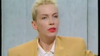 Eurythmics - Interview with King &amp; Queen acoustic (Wogan 1989)