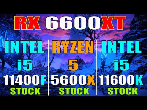 INTEL i5 11400F vs RYZEN 5 5600X vs INTEL i5 11600K || PC GAMES TEST ||