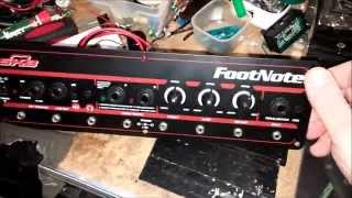 Video thumbnail for SKB Footnote pedalboard amplifier by Rob Cosentino