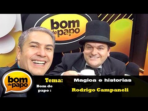Programa Bom de Papo 23/08/2016 - Rodrigo Campaneli