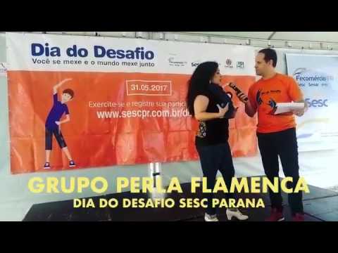 GRUPO PERLA FLAMENCA no Dia do Desafio Sesc Paraná