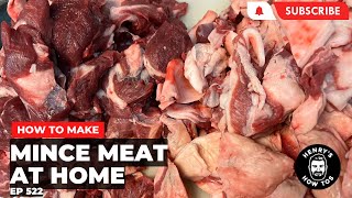 How To Grind/Mince Your Own Meat At Home | Ep 522
