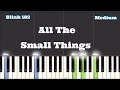 Blink 182 All The Small Things Piano Tutorial
