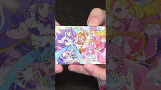 5個開封！映画キミとアイドル！プリキュア キラキラカードグミ