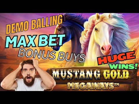 Mustang Gold Megaways par Pragmatic Play - vidéo max win