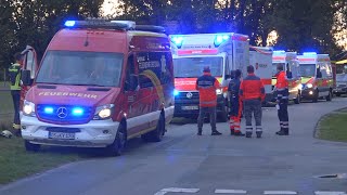 [BALKONGELÄNDER ABGEBROCHEN] 5 Personen fallen 3 Meter - Tragisches Unglück in Fürstenau 25.09.2022