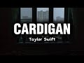 Taylor Swift - Cardigan ( Slowed + Reverb ) - Tik tok Version