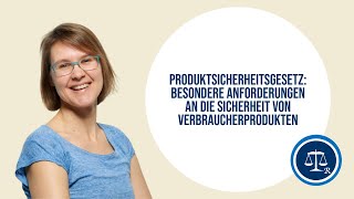 2d - Produktsicherheitsgesetz: Besond. Anforderungen an d. Sicherheit 