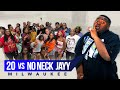 20 PEOPLE VS 1 MILWAUKEE NO NECK JAY