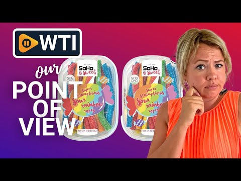 Soho Sweet Sour Rainbow Ropes Candy - WTI product video review