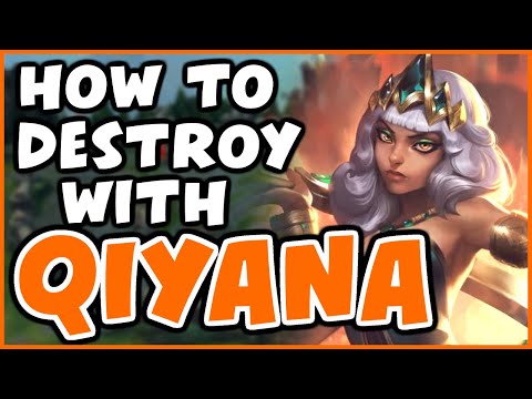 How to DESTROY LANE as QIYANA MID | Challenger Qiyana - League of Legends