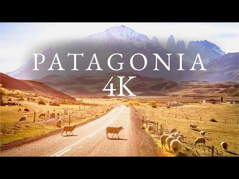 AWESOME PATAGONIA 4K || Tour of incredible places in South America.