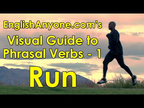 Phrasal Verbs with Run - Visual Guide to Phrasal Verbs from EnglishAnyone.com