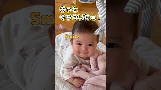 初めてのタミータイム / Face down training #shorts