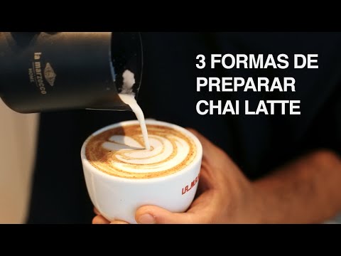 3 formas de preparar un chai latte