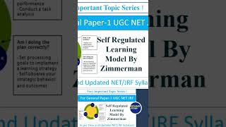 Self regulated learning model #dynamicstudy