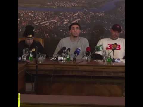LAVAR BALL COMES OUT OF RETIREMENT! Lamelo and Liangelo press conference