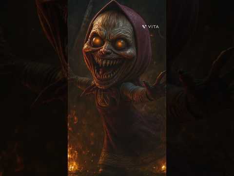 monster version of masha and the bear #Shorts #scary #monster