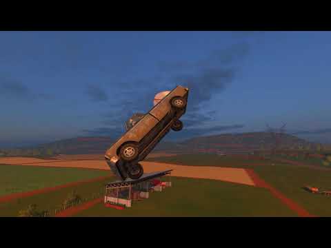 There is a Truck in the Tree!  Shenanigans on the Multiplayer Server