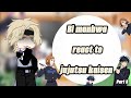 Bl Manhwa React To Jujutsu Kaisen 3 By Kyu Nobara And Megumi ️ ️ ️