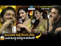 Actress Mirna Cute Live Singing Performance At Ugram Pre Release Event Naresh Bullet Raj