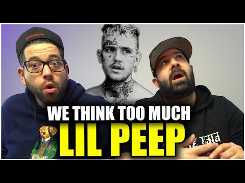 EVERYONE DOUBTS ME!! Lil Peep - we think too much (Official Audio) *REACTION!!