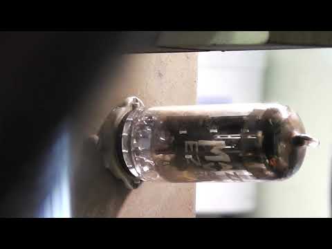 EZ80 Rectifier Valve Tube Fire Work Display.