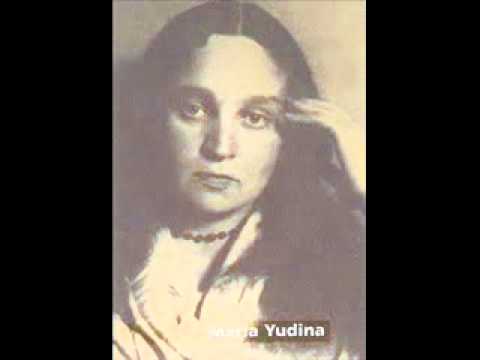 Maria Yudina plays Mozart Sonata No. 14 in C minor K 457