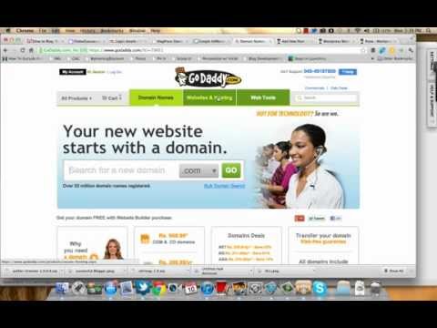 How to Change GoDaddy Name Server & point to Bluehost