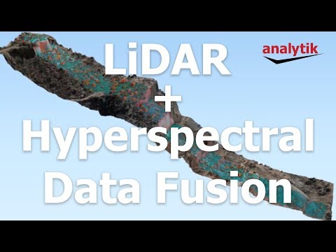 LiDAR and Hyperspectral Data Fusion