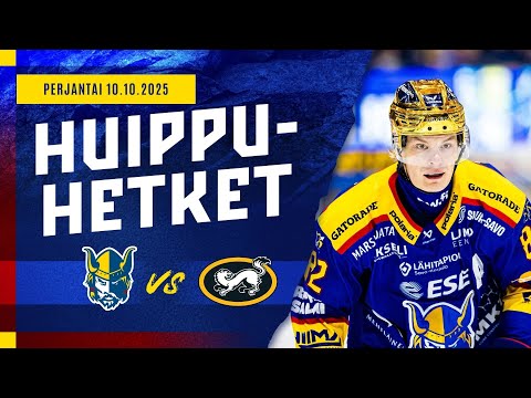 Huippuhetket: Jukurit–Kärpät 10.10.2025