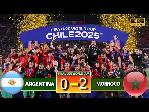Argentina vs Morocco 0-2 Final U20 | Highlights & All Goals | U20 World Cup 2025