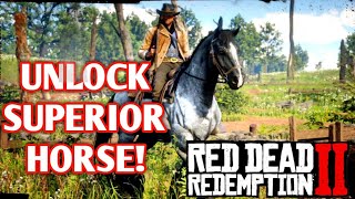 UNLOCK SUPERIOR HORSE!! CHEATS & CODE| Red Dead Redemption 2