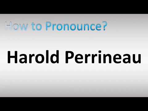 How to Pronounce Harold Perrineau