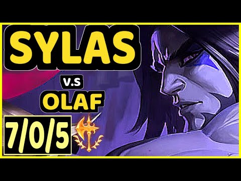 DJOKO (SYLAS) vs OLAF - 7/0/5 KDA JUNGLE CHALLENGER GAMEPLAY - EUW