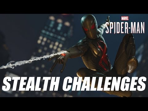 Stealth Challenges - Full Ultimate Clear  - Spider-Man (PS4)