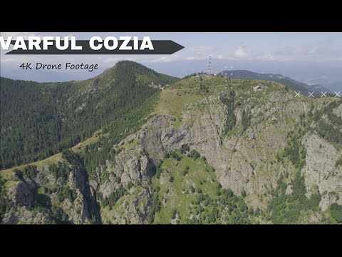 Varful Cozia Romania - 4K Drone Footage